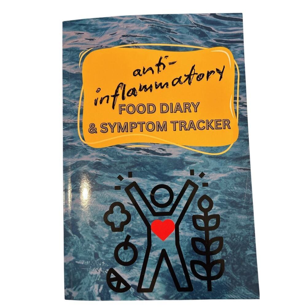 Anti-Inflammatory Food Diary and Symptom Tracker Diary Book